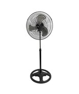 Vie Air 18 Inch Industrial Heavy Duty Pedestal Oscillating Metal Stand Fan - €86,12 EUR