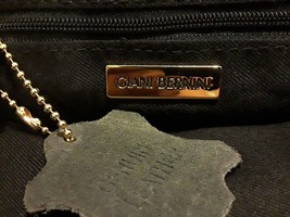 Giani Bernini Genuine Leather Dark Gray Hobo Style Bag Purse - $28.04