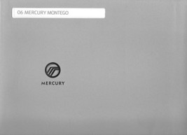 2006 Mercury MONTEGO sales brochure catalog portfolio US 06  - £4.71 GBP