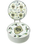 ROSANNA DECORATIVE DESSERT PLATES~SPECIALITE HUILE D’OLIVE SET-4 COLLECTION - $20.22 CAD
