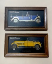 Seagram’s Bar Signs 3D VO Canadian 1927 Rolls Royce 20 &amp; 1930 Alfa Romeo... - $39.19