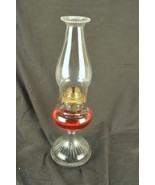 Antique Vintage P&amp;A Oil Kerosene Hurricane Lamp Eagle Burner Thomaston USA - $58.88