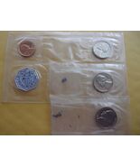1963 PROOF SET IN FLAT PACK PENNY and 3 NICKELS ONLY with US MINT SEAL - €18,38 EUR