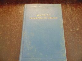 MANUAL of Subordinate Granges of the Patrons of Husbandry National Grang... - $8.85 CAD