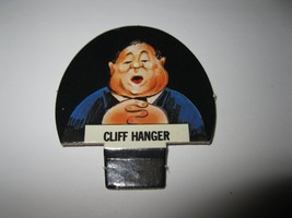 1986 Hollywood Squares Board Game Piece: Cliff Hanger Player tab - $1.00