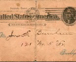 Vtg Postal Card 1895 Civil Service Commission Brooklyn NY - Painters Tes... - £33.43 GBP