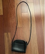 Vintage Coach Abbie 9017 Leather Crossbody Mini Small Bag Purse Black - $89.09