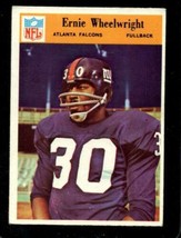 1966 Philadelphia #12 Ernie Wheelwright Vg+ Falcons *XB37338 - £3.12 GBP