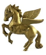 Vintage Brass Flying Angel Horse Pegasus No Base 6” Tall 6” Long - $935.06 MXN