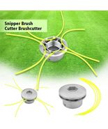 Universal Aluminum Grass Trimmer Head 4 Lines Brush Cutter Nylon Grass C... - $19.55 CAD