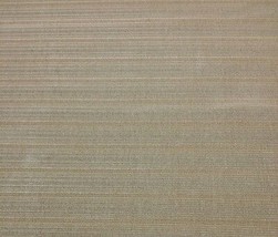 Pollack Chamfered Velvet Linen White Stripe Upholstery Fabric 3.5 Yard 54"W - $233.17