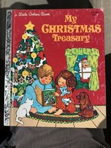 Vintage children stories a Little Golden Book My Christmas Treasury 455. 89cent - £11.98 GBP