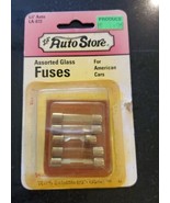 Lil&#39; Auto Store American Car Fuse Assortment (5) Glass Fuses USA MADE-Br... - £7.43 GBP