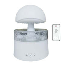 500ml Rain Humidifier Mushroom Cloud Colorful Night Lamp Aromatherapy Ma... - $54.99
