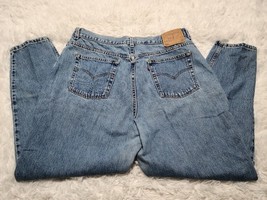 Levis 550 Jeans Womens 22 W Long Blue Denim relaxed Fit Tapered Leg Y2K ... - $337.66 MXN