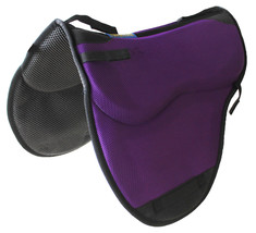 Horse  English Endurance Treeless Non-Slip Neoprene Saddle Pad Purple 64... - $72.26
