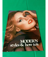 Hairdresser stylist 1977 magazine publication Modern styles and how to&#39;s - $19.75