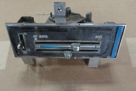 71 Impala HVAC Heater Vent Defroster Face Control Panel w/o AC FOR PARTS... - $25.00