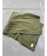 USGI Vintage 1974 VietNam War Era Wool Blanket Bed Wool Frieze Size 66&quot; ... - $91.22 CAD