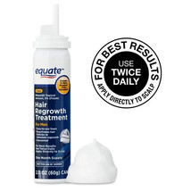 Equate Hair Regrowth Treatment Minoxidil Topical Aerosol, 5 % Foam 1- Month - £13.34 GBP