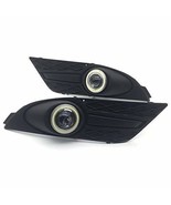 AupTech LED DRL Angel Eye Fog Light with Fog Bumper Cover for Ford Focus CC Coup - $145.88