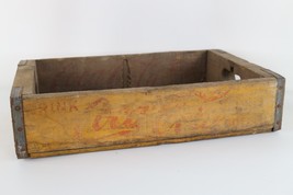Vtg 50s 1956 Coca Cola Distressed Wood Crate Box Holder Tray Country Far... - $1,456.95 MXN
