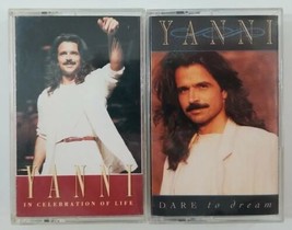Yanni Cassette Tape Bundle - In Celebration of Life - Dare To Dream  - £9.74 GBP