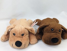 Melissa Doug Dog Plush Lot Tan Brown 10 Inch Stuffed Animal Toy - £11.17 GBP