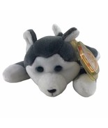 Beanie Baby Babies 1996 Nanook Husky Dog PVC Pellets Error On Tush Tag - $6,190.31 MXN