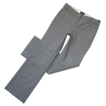 NWT J.Crew Edie Full-Length Trouser in Heather Gray Four-Season Stretch Pants 10 - £47.76 GBP