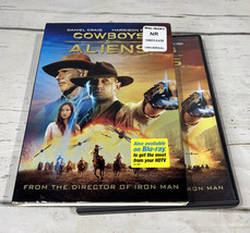 Cowboys &amp; Aliens DVD W Slipcase Daniel Craig Harrison Ford - £2.13 GBP