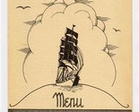Ideal Fish Restaurant Menu Monterey California 1930&#39;s Santa Cruz Big Tre... - £108.95 GBP
