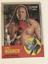 King Booker WWE Heritage Chrome Divas Topps Trading Card 2007 #31 - £1.57 GBP