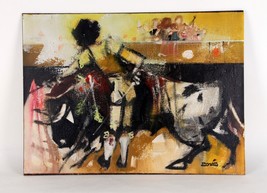 Untitled Matador Retrato Por Jordi Bonas Aceite Pintura En Tabla 76.2cm x 55.9cm - £1,178.60 GBP