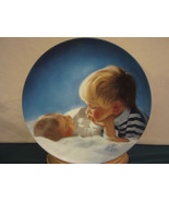 BROTHERLY LOVE collector plate DONALD ZOLAN Special Moments #1 CHILDREN ... - £25.45 GBP