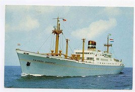 M V Prinses Margriet Postcard Holland America Lines 1969 - £9.49 GBP