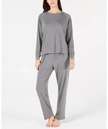 Charter Club Women&#39;s Super-Soft Knit Pajama TOP, Night-Grey Heather, M&quot;T... - £11.61 GBP