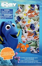 Disney Pixar Finding Dory - Includes Puffy Stickers 4 Sheet Sticker Book - £7.09 GBP