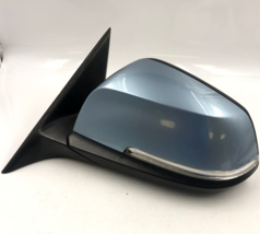 2013-2018 BMW 328i Driver Side View Power Door Mirror Blue OEM H04B06041 - £326.91 GBP