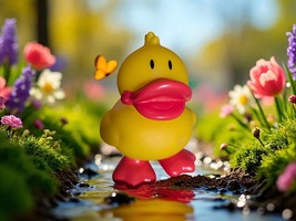 Forever Collectibles Rubber Duck Bank Movable Head XMN0715-00001 Yellow ... - $86.04 MXN