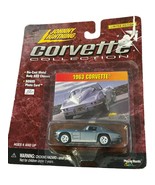 JOHNNY LIGHTNING CORVETTE COLLECTION CORVETTE 1963 &#39;63 STEEL BLUE 1/64 - $24.69 CAD