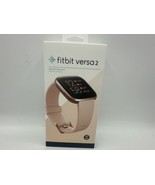 Fitbit Versa 2 Activity Tracker HeartRate Swimproof Sleep Petal/Copper R... - £78.65 GBP