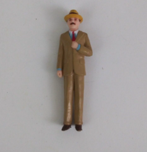 Vintage 1982 Knickerbocker The World of Annie Miniatures Daddy Warbucks 2.75&quot; - £11.58 GBP