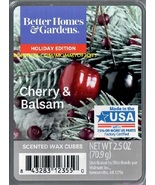 Cherry Balsam Better Homes and Gardens Scented Wax Cubes Tarts Candle - £2.92 GBP