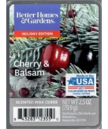 Cherry Balsam Better Homes and Gardens Scented Wax Cubes Tarts Candle - £2.80 GBP