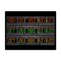 Custom Back to the Future Time Circuit Metal Sign - £19.18 GBP+