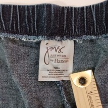 Just My Size Pull On Women's Elastic Waist Denim Blue Jeans 5X Tall (50×30.5) image 3