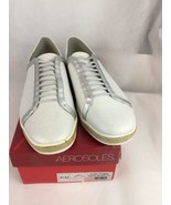 Aerosoles Women’s Fun Town Fashion Sneakers White With Silver NIB Size 1... - £35.05 GBP