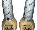 (Pack Of 2) Nicole by OPI NI 451 Sand In My Shoe Roughles Collection (Ne... - £15.48 GBP