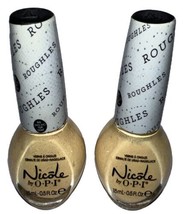 (Pack Of 2) Nicole by OPI NI 451 Sand In My Shoe Roughles Collection (New/ HTF) - £15.77 GBP